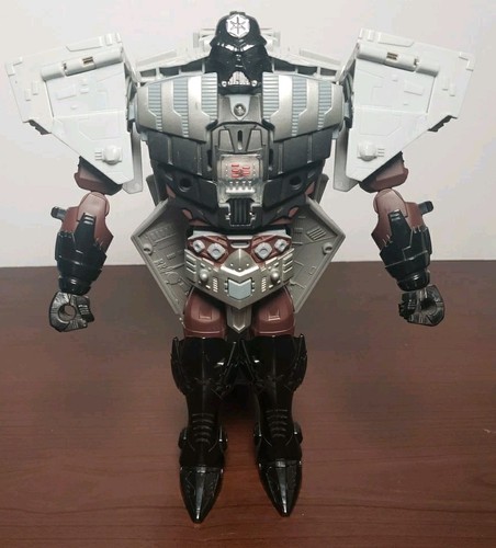Star Wars Transformers Darth Vader Star Destroyer Anakin to Rebel Cruiser Figure - Picture 1 of 8