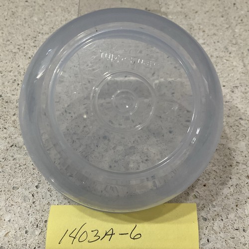 Tupperware 1403A-6 Snack Bowl Clear Blue No Lid - Picture 3 of 3