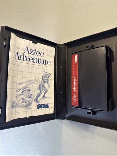 Aztec Adventure (Sega Master System , 1988) Complete In Box w/Manual - Picture 3 of 6