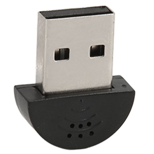 USB Mini Mic Professional Plug And Play Noise Reduction 360° Omnidirection P Fit - Afbeelding 4 van 22