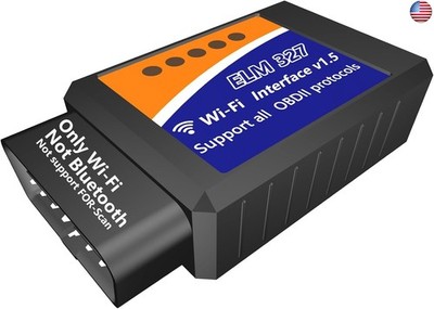 WiFi ELM327 OBD2 Adapter WiFi ELM 327 OBD2 Scanner for Android iOS iPhone OBDii