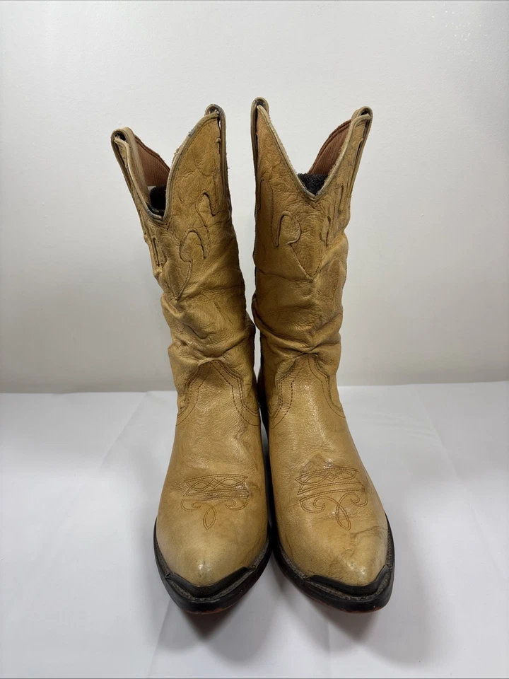 Женские сутулиться Durango Western ботинки размер 7,5 M искусственно состаренный миндаль носок обуви богемное - Изображение 2 из 4