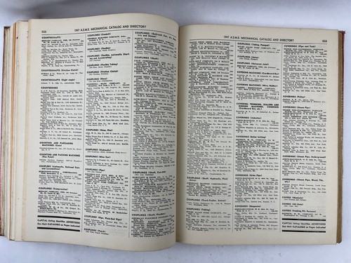 1947  ASME Mechanical Catalog & Directory Manufacturers Power Systems + - Picture 10 of 16