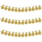 3 Count Nursery Bunting Festival Themed Party Decorations Floral Banner