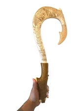 Disney Moana Maui’s Magical Fish Hook Lights Up Sword Jakks Toy 20" Costume Prop