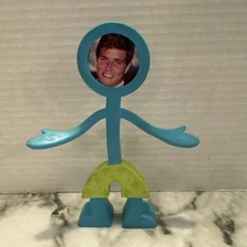 Vtg CBS Design 1999 Flexo Kahuna Photo Frame Bendable Figure unisex