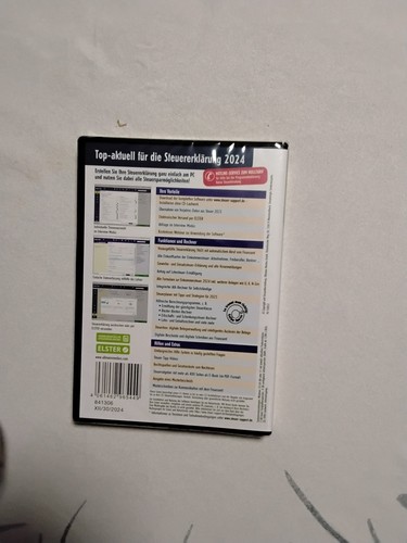 Aldi Steuer CD- ROM 2024; ungeöffnet; original verpackt. - Bild 2 von 2