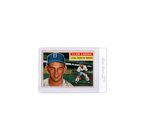 Clem Labine 1956 Topps # 295 Brooklyn Dodgers - Picture 1 of 2