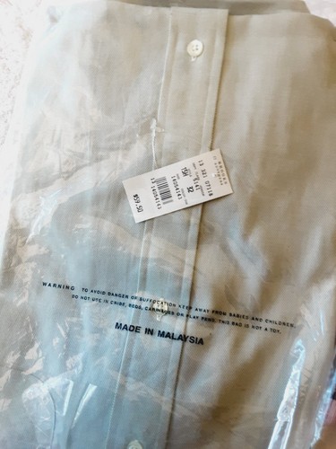 BROOKS BROTHERS Men Dress Shirt Long Sleeve Cotton Size 15 1/2 - 32 Lot Of 2  - Picture 13 of 13