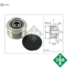 ALTERNATOR FREEWHEEL CLUTCH 535 0222 10 FOR VW PHAETON TOUAREG/SUV CRAFTER/Bus