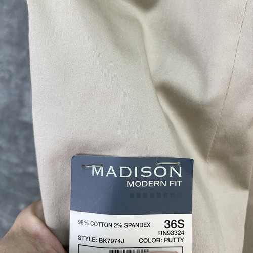 Giacca tuta Madison blazer uomo taglia 36S vestibilità moderna cappotto sportivo due bottoni flex - Foto 9 di 15