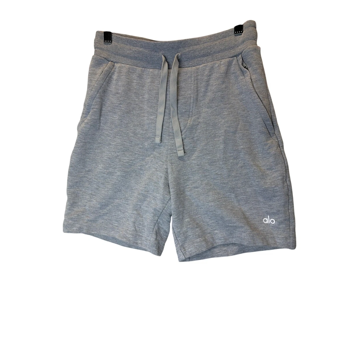ALO Mens 38 Yoga Performance Shorts 8.5\" Inseam Green EXCELLENT