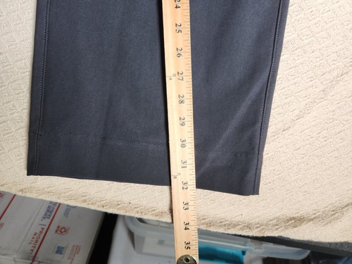 Pantalones Lululemon City Elegantes 5 Pkt Pierna Ancha Talla 29 Negros Informales Elastizados Modernos - Imagen 5 de 12