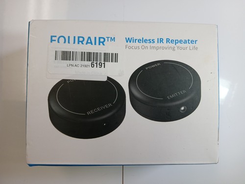 FourAir Infrarot drahtloser IR Repeater große Reichweite 500 Fuß Fernbedienung Extender