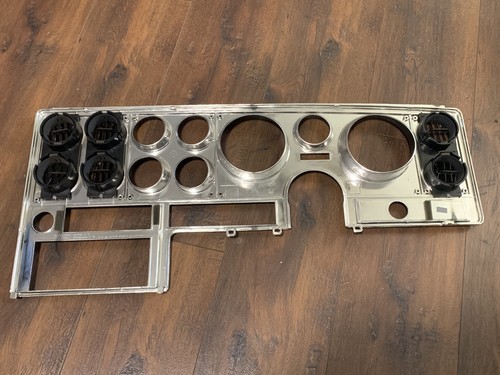 84 Pontiac Bonneville Woodgrain Speedometer Gauge Cluster Bezel - Picture 3 of 4