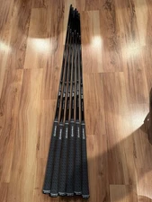 Slightly used Mitsubishi MMT stiff 75 gram golf shafts PW-5