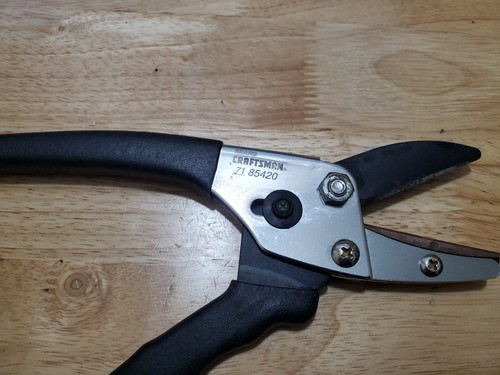 Vintage Sears Craftsman #71-85420 Amboss Astschere - Bild 3 von 4