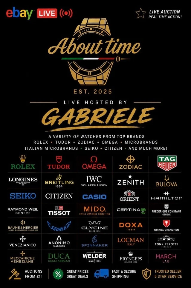 About Time St. Albans: Watch Deals Live (Vintage & Modern)
