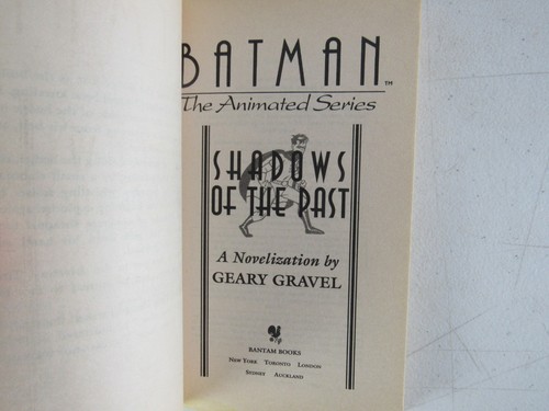 Batman Animated Series Roman Lot Dual to the Death Shadows of Past Geary Gravel - Bild 13 von 14