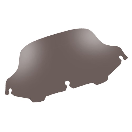 8"Smoke Wave Windshield For Harley Touring Street Glide Ultra Classic CVO 96-13 - Picture 7 of 10