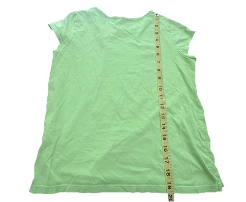 Lands End Girls Size Medium 10/12 Watermelon Popsicle Sequin Graphic T Shirt - Picture 2 of 7