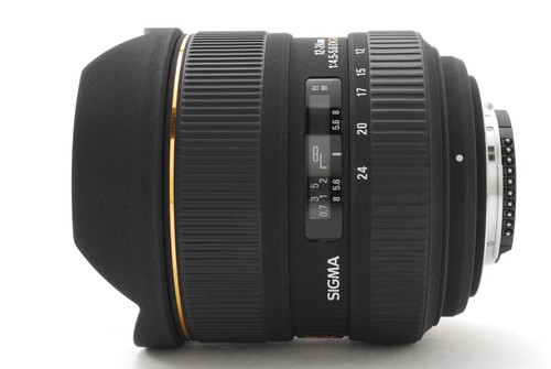 [Almost Unused] SIGMA EX 12-24mm f/4.5-5.6 DG HSM AF Lens For Nikon F From JAPAN - Picture 14 of 24