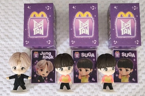 McDonalds Happy Meal Spielzeug, TinyTAN, 2025, 3er Set, Jung Kook, 1; Suga, 2, BTS - Bild 3 von 9