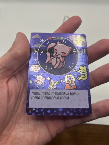 Pokiebubies 1ª Edición Fan Art Chef Ken Lee Mewie #79 Mew V2 Holo Pokemon - Imagen 4 de 4