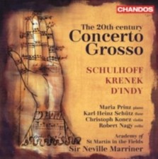 D'INDY/SCHUTZ/ACADEMY OF ST MARTIN IN FIELDS: 20TH-CENTURY CONCERTO GROSSO - CD