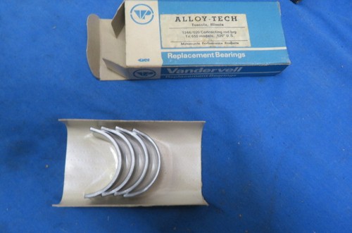 TRIUMPH BIG END SHELLS, 650 / 750 0.020" UNDERSIZE 70-3586 Vandervell Factory - Picture 1 of 6