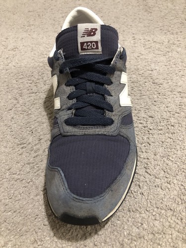 Zapatillas New Balance 420 para hombre Reino Unido 9 azul marino, gris marrón (2016) - DU420RNB - Imagen 7 de 22
