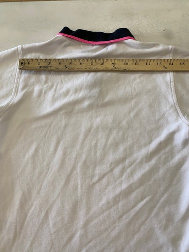 Psycho Bunny Pima Cotton Short Sleeve White Polo Shirt Boys Size 18-20 XL - Picture 9 of 9