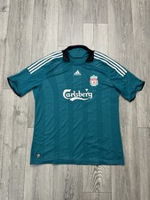 Liverpool 2008-09 Adidas Third Kit 2XL Soccer Jersey Football Shirt