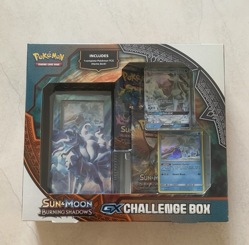 Pokemon TCG Sun & Moon Burning Shadows GX Challenge Box SEALED