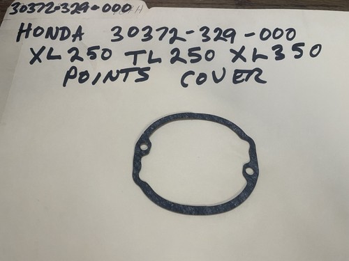Honda XL250,TL250,XL350,Points Cover Gasket 30372-329-000 - Picture 1 of 1