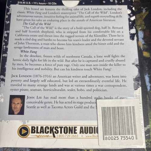 White Fang and the Call of the Wild von Jack. London (2006, Compact Disc,... - Bild 2 von 2