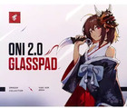 Yuki Aim Oni 2.0 Glass Mouse Pad Large 500x500x4mm New Unused