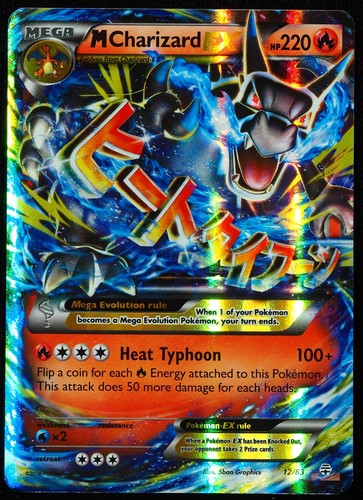 M Charizard EX #12 NM XY Generations Pokemon Card - Picture 1 of 3