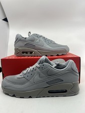 Men's 10 - Air Max 90 Triple Wolf Grey Cn8490-001