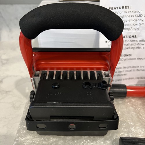 Supreme Cordless Floodlight Lamp Red FW16 New W/tags Box Ships Now - Picture 9 of 20