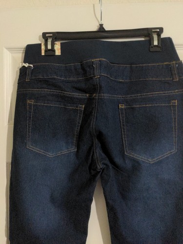 Pantalones de mezclilla para mujer Only You de maternidad cintura ancha talla L nuevos con etiquetas - Imagen 5 de 8