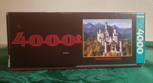 Neuschwanstein Castle Puzzle 4000 Pieces Buffalo Games Jigsaw + Poster, Germany - Picture 8 of 13