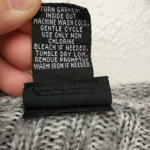 Rue21 Loose Knit Hoodie Womens Size M Green Deep V-Neck Pocket Stains Long Sleev - Bild 6 von 12