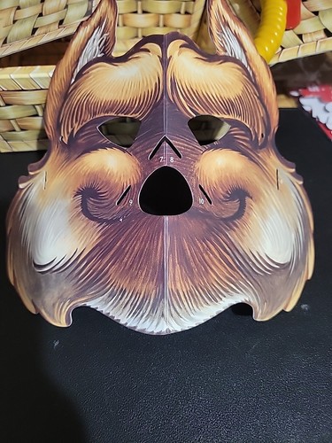 VTG 1998 Little Red Riding Hood Book Masks Cape Basket Case Set - Imagen 9 de 9