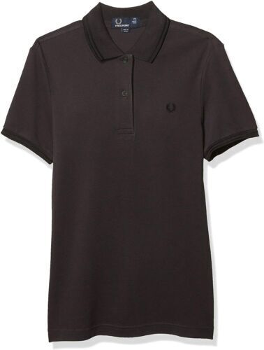Fred Perry Herren Polo Shirt M12 186 Made In England Schwarz Fred Perry Herren Polo Shirt M12 186 Made In England Schwarz