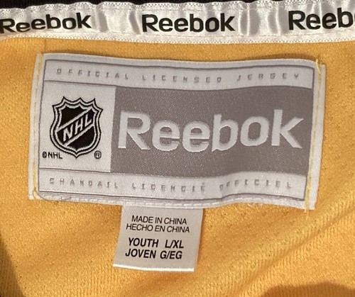 Reebok Zdeno Chara Boston Bruins #33 Jugend NHL Hockey Team Replica Trikot L XL - Bild 6 von 6
