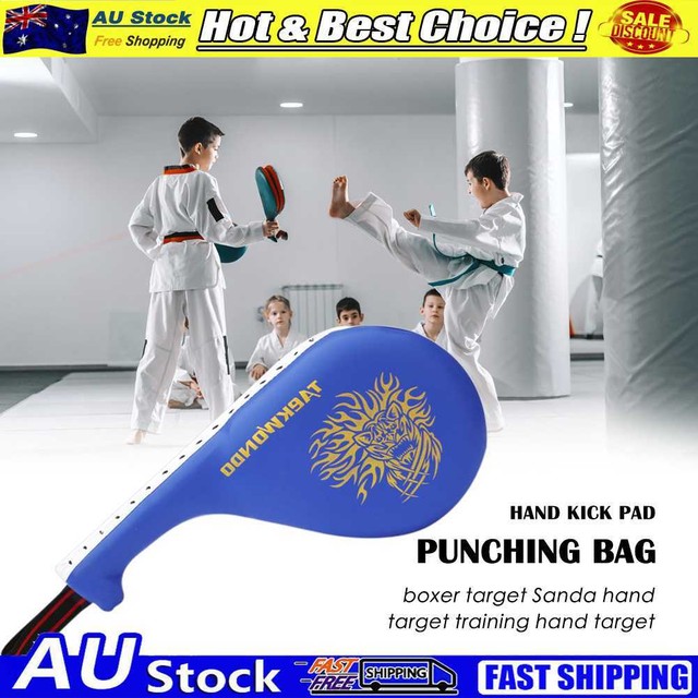 Boxing Kick Pad Children Punch Rebound Foot Target for Adult Kids (Blue) Boxing Kick Pad Children Punch Rebound Foot Target for Adult Kids (Blue)