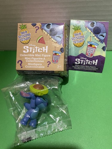 Stitch Avocado Feed Me Series 2 Disney Just Play Mystery Blind Box Figure 2"