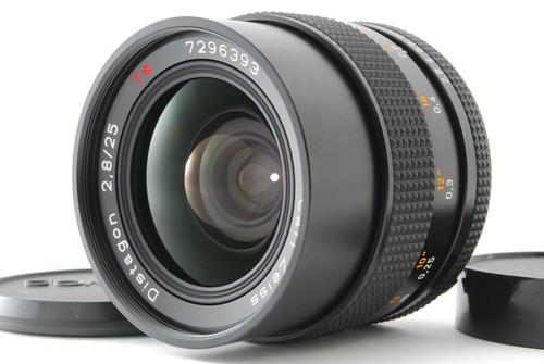 [MINT] Contax Carl Zeiss Distagon T* 25mm F/2.8 MMJ MF Lens C/Y Mount From JAPAN