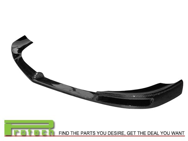 GH Style Carbon Fiber Front Lip For 2012-2014 W204 C250 C300 Standard Bumper